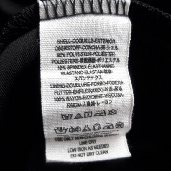 Free People Black Velour Dress Metallic Silver Strapless Sweetheart Pockets M - Picture 6 of 7